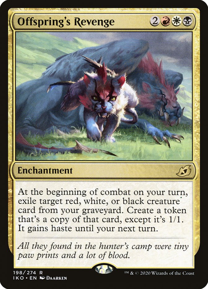 JAPANESE Offspring's Revenge [Ikoria: Lair of Behemoths]