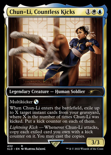Chun-Li, Countless Kicks [Secret Lair Drop Series]