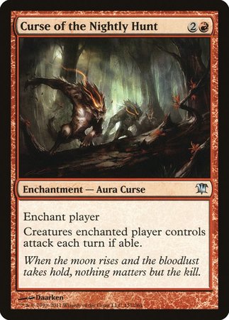 GERMAN Curse of the Nightly Hunt [Innistrad]