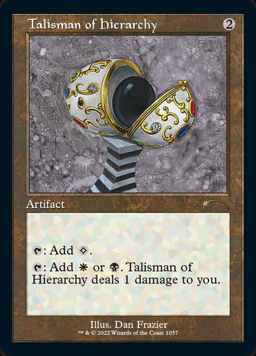 Talisman of Hierarchy (Foil Etched) [Secret Lair Drop Series]