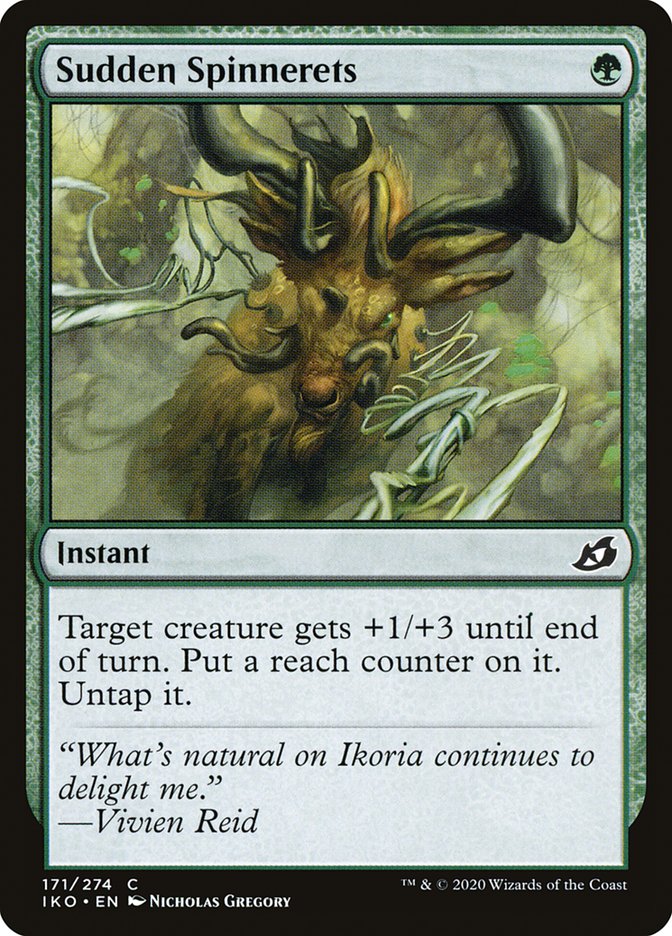 JAPANESE Sudden Spinnerets [Ikoria: Lair of Behemoths]