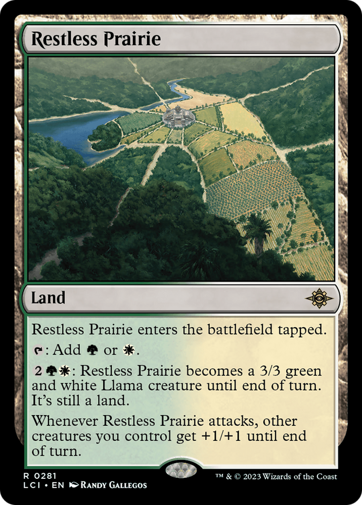 JAPANESE Restless Prairie [The Lost Caverns of Ixalan]