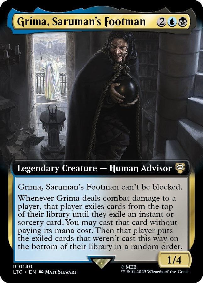 Grima, Saruman's Footman (Extended Art) [The Lord of the Rings: Tales of Middle-Earth Commander]