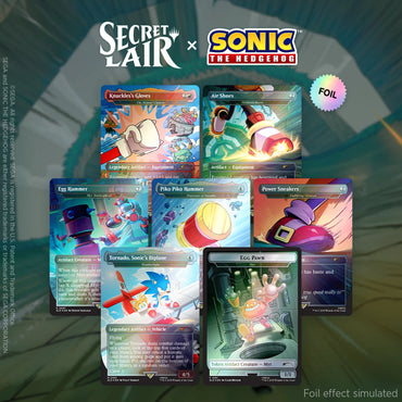 Secret Lair: "Secret Lair x Sonic: Turbo Gear"