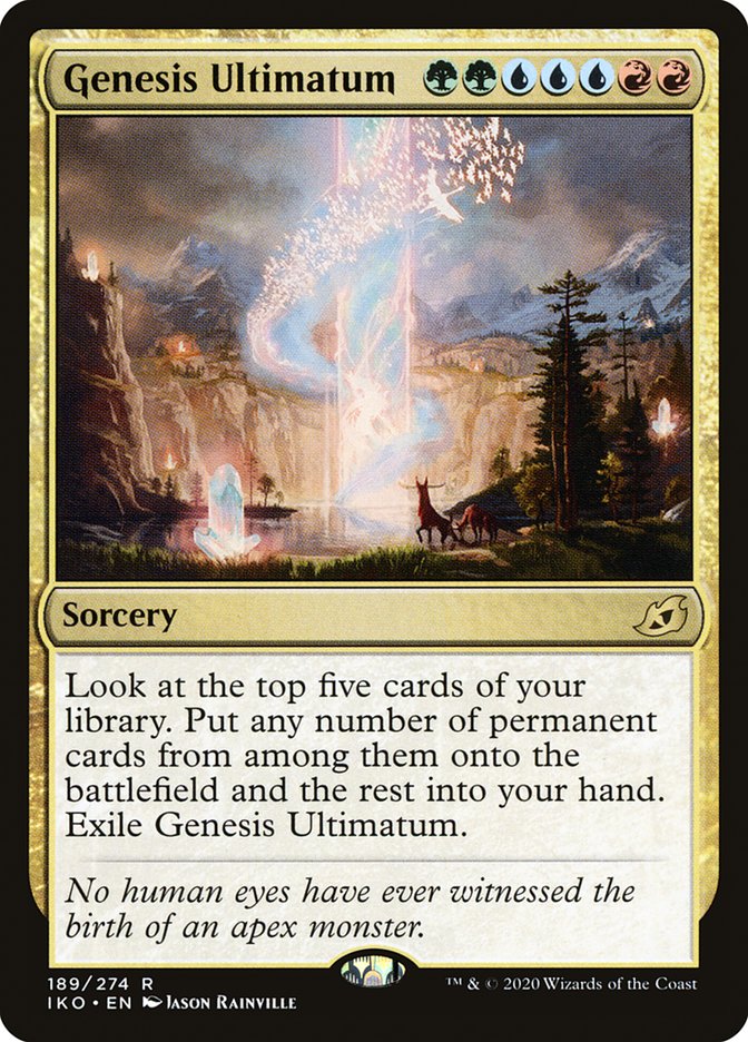 JAPANESE Genesis Ultimatum [Ikoria: Lair of Behemoths]