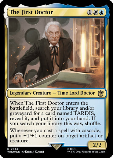 The First Doctor (Surge Foil) [Doctor Who]