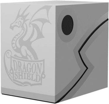 Dragon Shield Double Shell - Ashen White