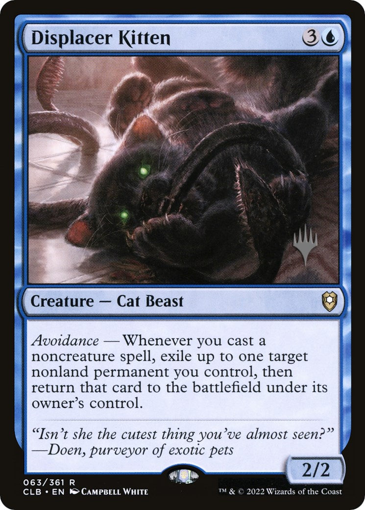 Displacer Kitten (Promo Pack) [The Lost Caverns of Ixalan Promos]