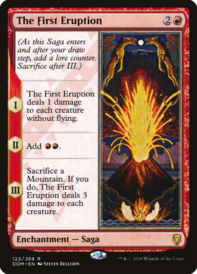 JAPANESE The First Eruption [Dominaria]