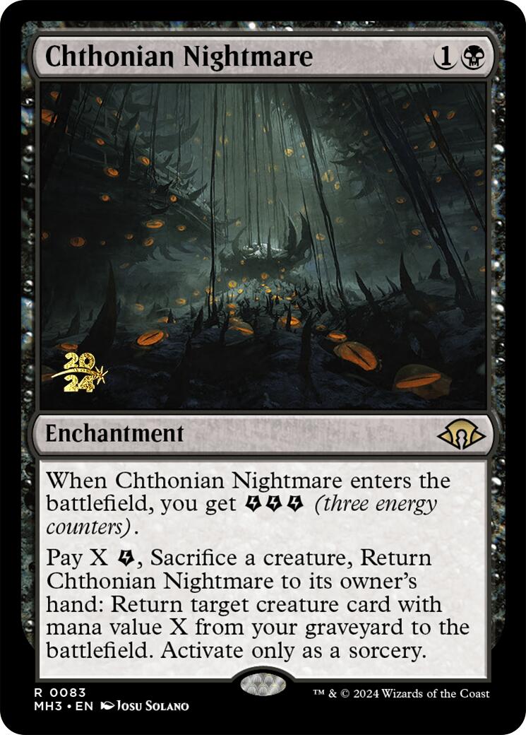 Chthonian Nightmare [Modern Horizons 3 Prerelese Promos]