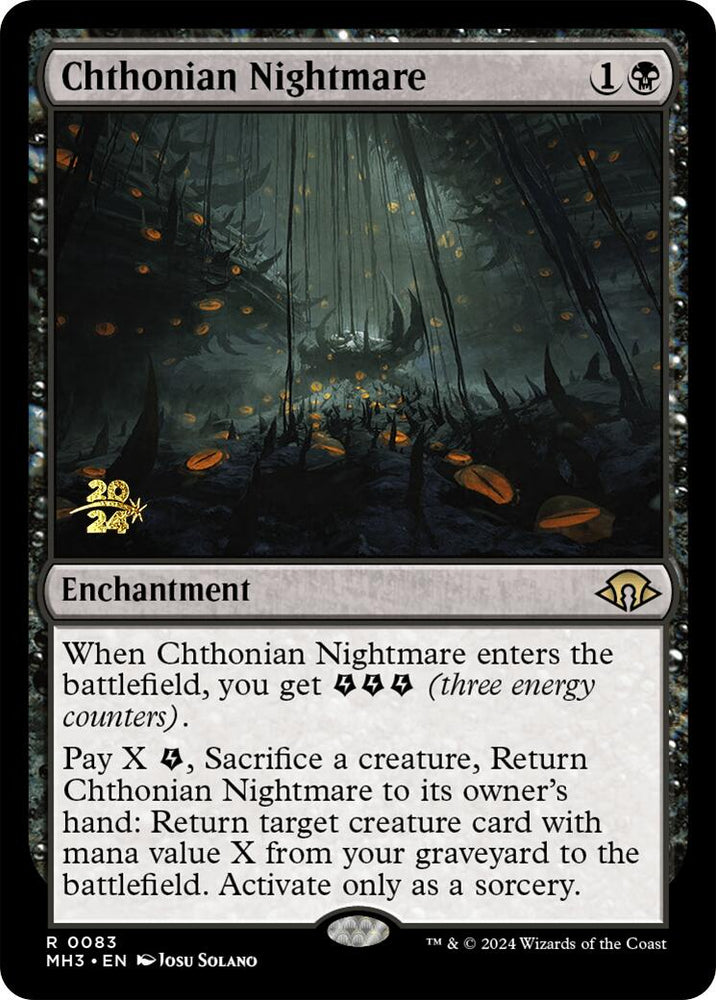 Chthonian Nightmare [Modern Horizons 3 Prerelese Promos]
