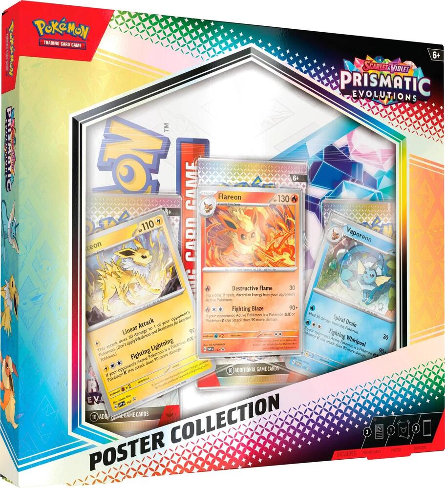 Pokemon: Scarlet & Violet - Prismatic Evolutions: "Poster Collection"