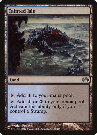 JAPANESE Tainted Isle [Planechase 2012]