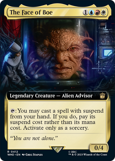 The Face of Boe (Extended Art) [Doctor Who]