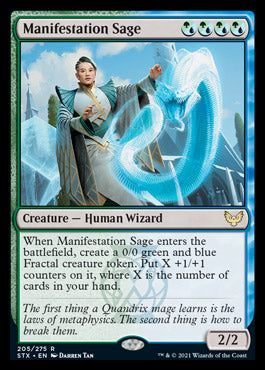 JAPANESE Manifestation Sage [Strixhaven: School of Mages]