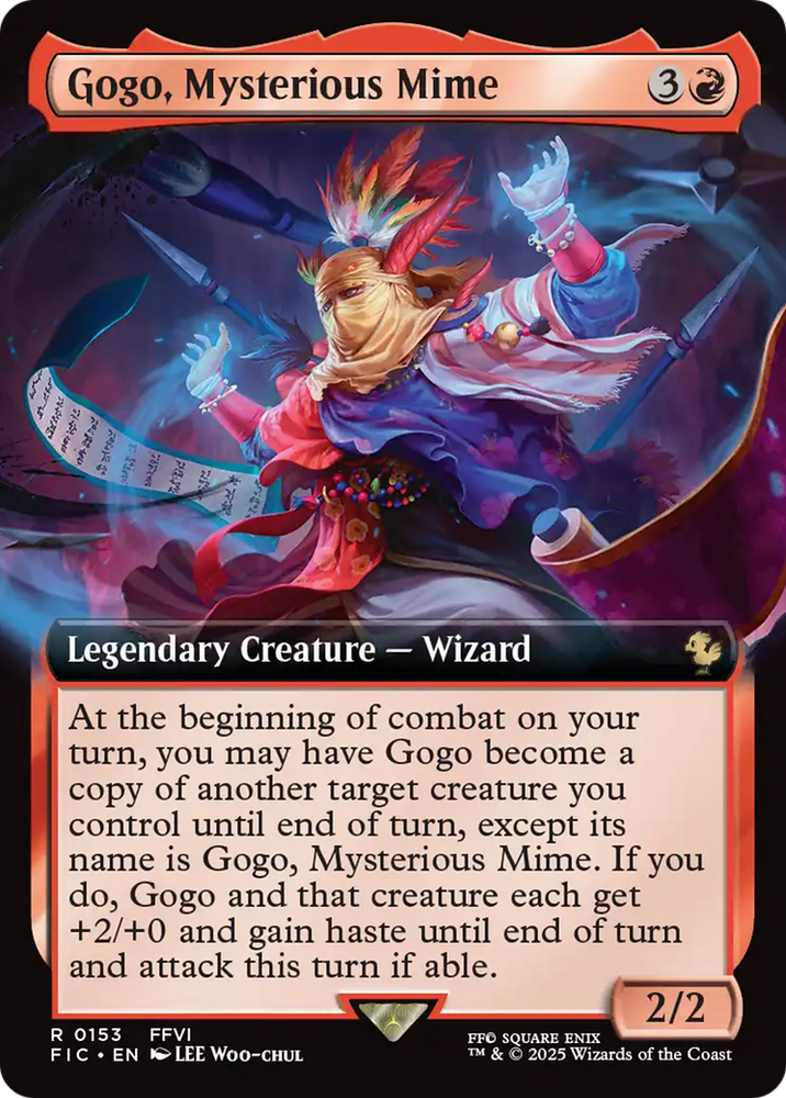 GERMAN Gogo, Mysterious Mime (Extended Art) [FINAL FANTASY Commander]
