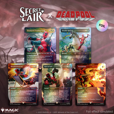 Secret Lair: "Secret Lair x Marvel's Deadpool"