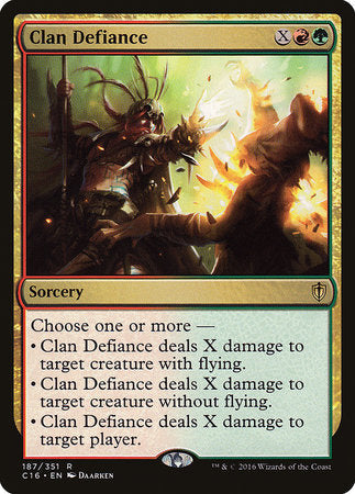 JAPANESE Clan Defiance [Commander 2016]