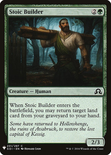 Stoic Builder [Mystery Booster]