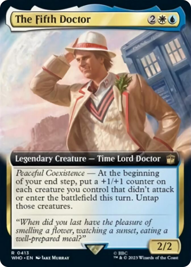 The Fifth Doctor (Extended Art) [Doctor Who]