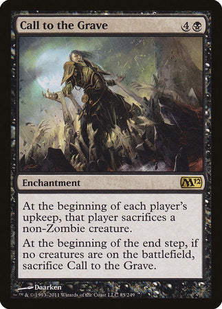 JAPANESE Call to the Grave [Magic 2012]