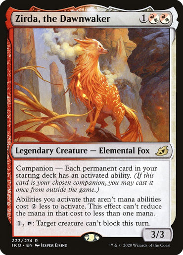 JAPANESE Zirda, the Dawnwaker [Ikoria: Lair of Behemoths]