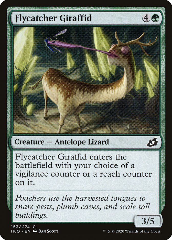 JAPANESE Flycatcher Giraffid [Ikoria: Lair of Behemoths]