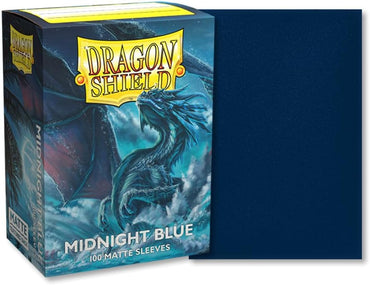 Dragon Shield Matte Sleeve - Midnight Blue 100ct