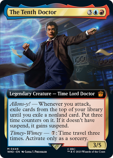 The Tenth Doctor (Extended Art) [Doctor Who]