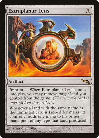 JAPANESE Extraplanar Lens [Mirrodin]