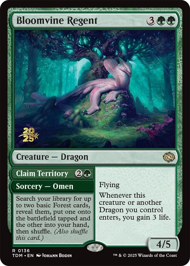 Bloomvine Regent [Tarkir: Dragonstorm Prerelease Cards]