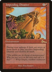JAPANESE Impending Disaster [Urza's Legacy]