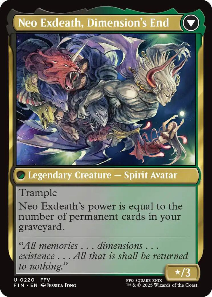 Exdeath, Void Warlock [FINAL FANTASY]