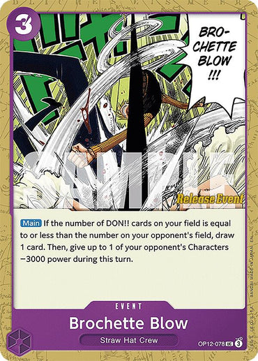 Brochette Blow [Legacy of the Master Release Event Cards]