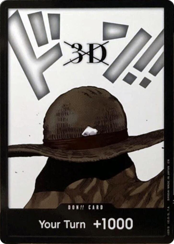 DON!! Card (3D) (Double Pack Set Vol. 8) [Legacy of the Master]
