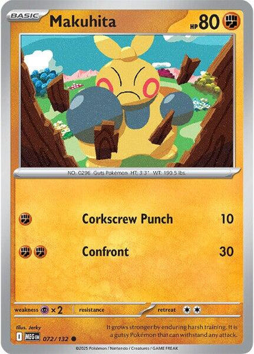 Makuhita (072/132) [Mega Evolutions: Base Set]