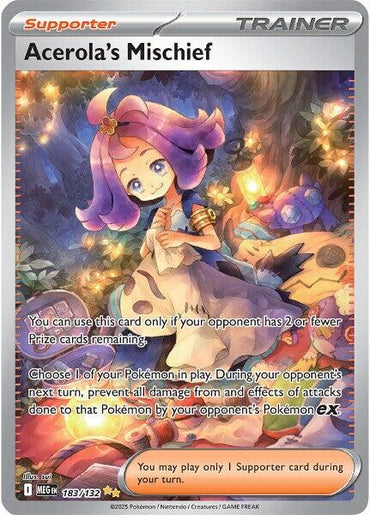 Acerola's Mischief (183/132) [Mega Evolution: Base Set]
