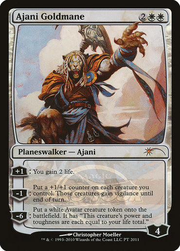 Ajani Goldmane (2011 Pro Tour) [Pro Tour Promos]