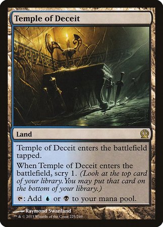 JAPANESE Temple of Deceit [Theros]