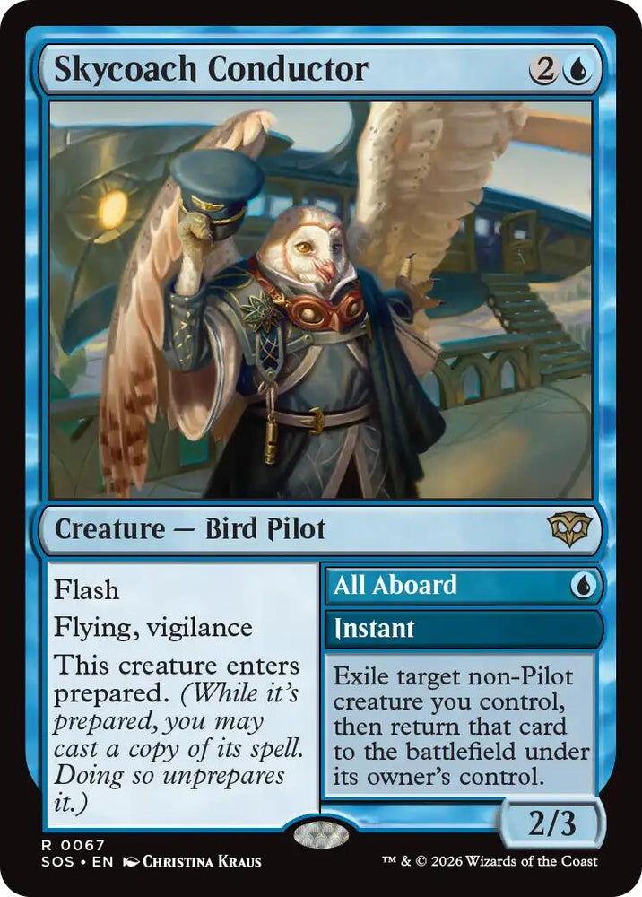 Skycoach Conductor [Secrets of Strixhaven]