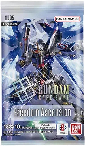 Gundam Card Game: Freedom Ascension [GD-05] - Booster Pack