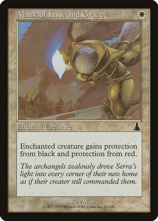 PORTUGUESE Mask of Law and Grace [Urza's Destiny]