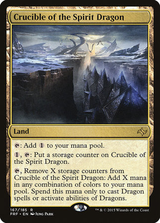 PORTUGUESE Crucible of the Spirit Dragon [Fate Reforged]