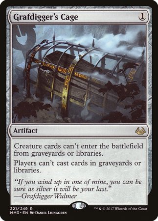 JAPANESE Grafdigger's Cage [Modern Masters 2017]