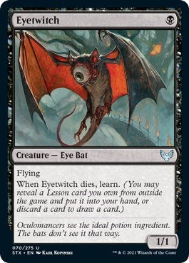 JAPANESE Eyetwitch [Strixhaven: School of Mages]