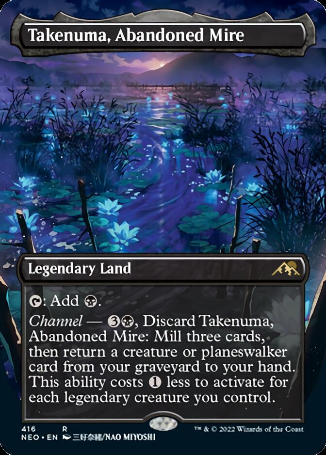 Takenuma, Abandoned Mire (Borderless) [Kamigawa: Neon Dynasty]