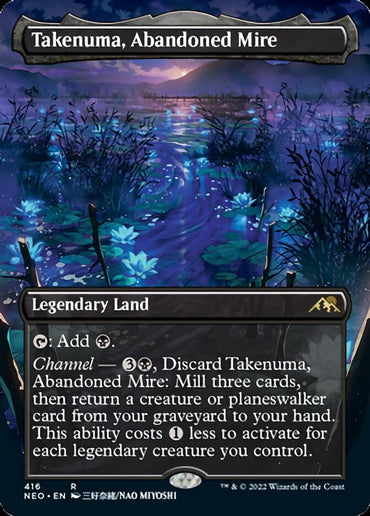 Takenuma, Abandoned Mire (Borderless) [Kamigawa: Neon Dynasty]