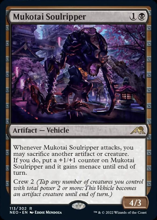 JAPANESE Mukotai Soulripper [Kamigawa: Neon Dynasty]