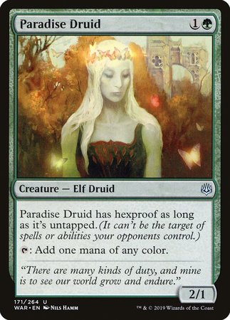 FRENCH Paradise Druid [War of the Spark]