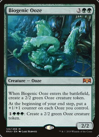 JAPANESE Biogenic Ooze [Ravnica Allegiance]